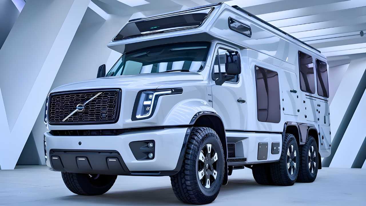 2026 Volvo Electric Motorcoach Launch Ultimate Luxury Off-Grid Camper with AI Tech